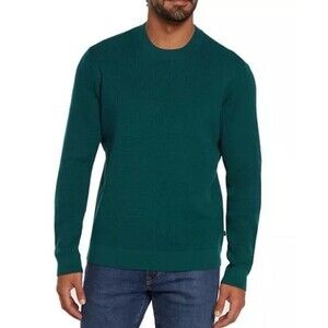 GAP Men's Textured Sweater Size S Small Sea Moss Green Pullover Casual Warm